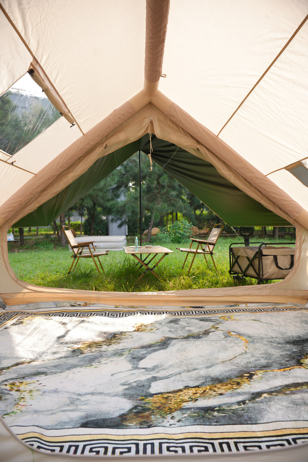 6.3㎡ Large Inflatable Glamping Cabin Tent IT0007