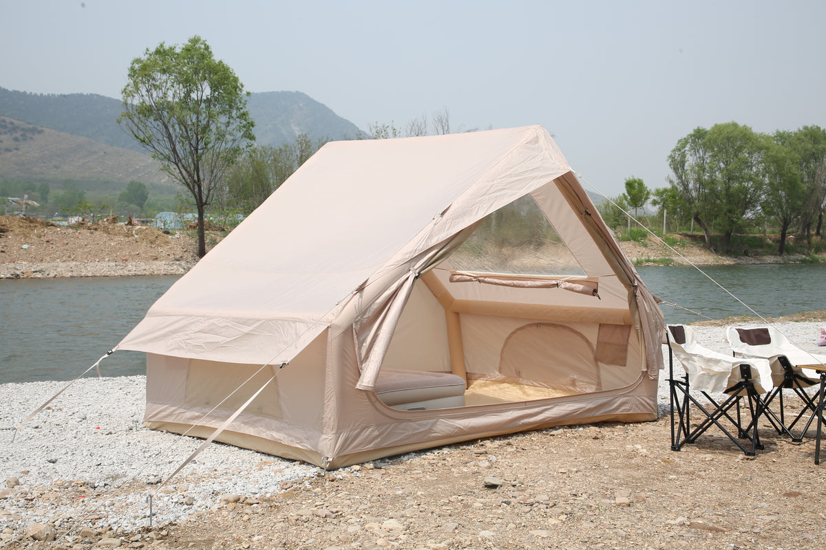 Lightweight 6.3㎡ Inflatable Glamping Cabin Tent IT0002